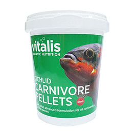 Produktbild von Vitalis Cichlid Carnivore Pellets 4mm - 300 g