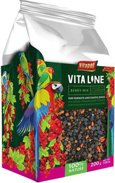 Produktbild von VITAPOL Beerenmischung für Papageien und exotische Vögel - 200 g