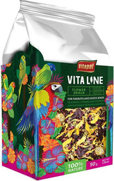 Produktbild von VITAPOL Blumensnack für Papageien und exotische Vögel - 50 g
