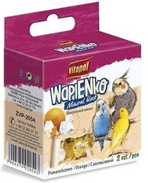 Produktbild von VITAPOL Mineralstein für Vögel orange - 35 g
