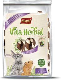 Produktbild von VITAPOL Obst- und Gemüseröhren für Nager und Kaninchen - 200 g