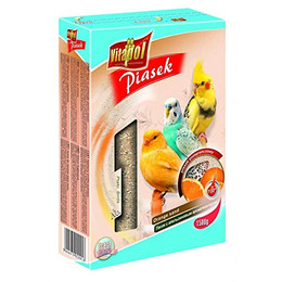 Produktbild von Vitapol Sand für Vögel Orange mit Austernschale - 1,5 kg