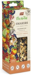 Produktbild von VITAPOL Smakers Grandfather Obstgarten für Nagetiere und Kaninchen - 90 g