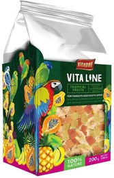 Produktbild von VITAPOL Tropische Früchte für exotische Vögel 200g
