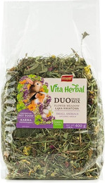 Produktbild von VITAPOL Vita Herbal Duo Snack Blumenwiese für Nager und Kaninchen - 400 g