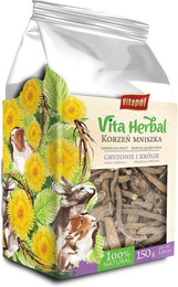 Produktbild von VITAPOL Vita Herbal Löwenzahnwurzel für Nager und Kaninchen - 150 g