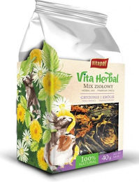 Produktbild von VITAPOL Vitaherbal Mix pflanzliche Nagetiere und Kaninchen 40 g