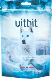 Vitbit Collagen Crackers - Blueberry - 70 g – Bild 1 von 4