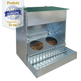 Produktbild von Vogel Futterautomat für Sittiche verzinkt - 2 Fressstellen