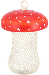 Produktbild von Vogel-Futtersilo 'Fliegenpilz', ca. Ø13 x H13 cm