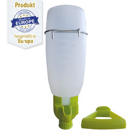 Produktbild von Vogel-Tränke mit Metallhalter & Sitzstange - 500 ml