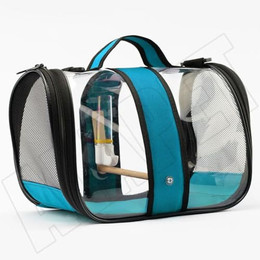 Produktbild von Vogel Transporttasche mit Sitzstange und Tränke für kleine Vögel
