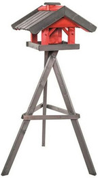 Produktbild von Vogelfutterhaus Fynn mit Silo und Ständer aus FSC-Kiefernholz - 1 Stk.
