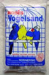 Produktbild von Vogelsand Weiß mit Kalk und Anis - 10 x 2,5 kg