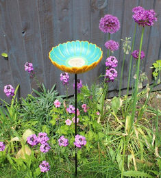 Produktbild von Vogeltränke Wildlife World Keramik-Blumen-Serie (Afrikanische Gänseblümchen-Vog