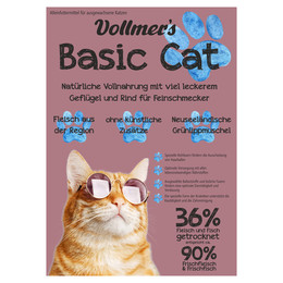 Produktbild von Vollmers Basic Cat Trockenfutter für Katzen - 20 kg