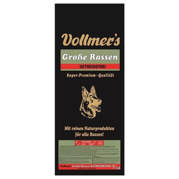 Produktbild von Vollmers Große Rassen getreidefrei - 15 kg
