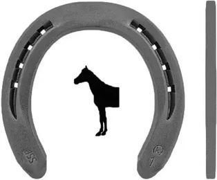 Produktbild von Vorderer Hufeisen ohne Nagel Kerckhaert SSP (x20)