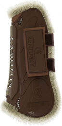 Vordergamaschen für Pferde mit veganem Schafwollfutter – Bild 1 von 6