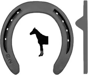 Produktbild von Vorderhuf mit 2 Pins Kerckhaert DF Quarter (x20)