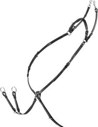 Produktbild von Vorderzeug für Pferde mit abnehmbarem Martingal und Gummizug Equiline
