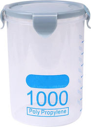 Produktbild von Vorratsdose für Lebensmittel 1000 ml Kunststoff luftdicht stapelbar - 1000 ml