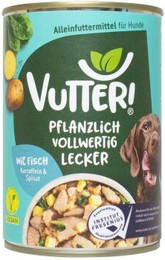Produktbild von Vutter! schmeckt wie Fisch - 12 x 400 g