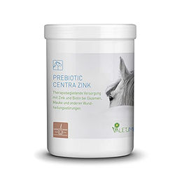 Valetumed PREBIOTIC Centra Zink Ergänzungsfutter für Pferde mit Biotin zur Unterstützung von Haut, Fell und Hufen 750 g - 750 g – Bild 1 von 2