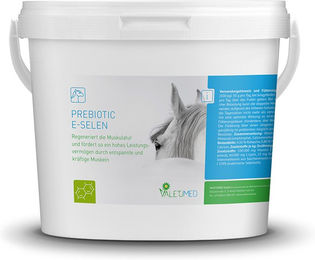 Valetumed Prebiotic E-Selen Ergänzungsfutter für Pferde 750 g zur Unterstützung von Muskelaufbau und Immunsystem - 750 g – Bild 1 von 5
