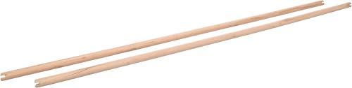 Produktbild von Valor Sitzstange aus Naturholz für Papageien und Flamingos 2er Set Braun