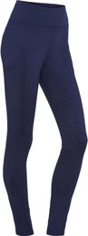 Produktbild von Vanda Reitleggings Full Grip Damen Winter Reithose Blau XXL