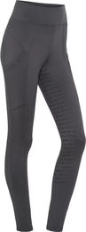 Produktbild von Vanda Reitleggings Full Grip Damen Winter Reithose Grau XL