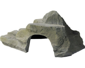 Produktbild von Variogart Aquariumdekoration Höhle XL Bruchstein Grau für Fische