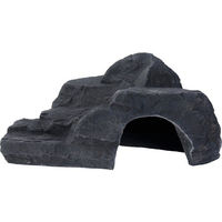 Produktbild von VARIOGART Aquariumdekoration Höhle XL Schiefer Anthrazit