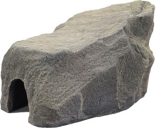 Produktbild von Variogart Deko Höhle S2 Bruchstein Grau aus Kunstharz für Fische