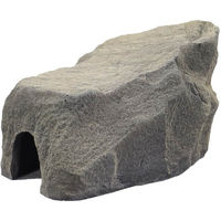 Produktbild von Variogart Deko Höhle S2 Bruchstein Grau aus Kunstharz für Fische