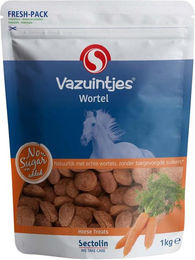Vazuintjes Pferdeleckerlis Karotte 1 kg – Bild 1 von 2