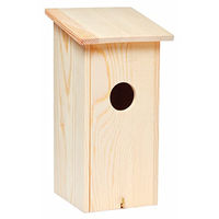 Produktbild von VBS Nistkasten für Wildvögel aus Holz in Natur Beige 23,5x12x12cm - 1 Stk.