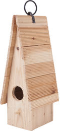 VBS Vogelhaus Nistkasten aus Holz für Wildvögel in Natur und Beige – Bild 1 von 12