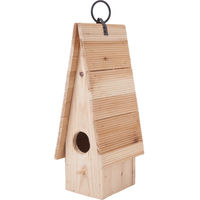 Produktbild von VBS Vogelhaus Nistkasten aus Holz für Wildvögel in Natur und Beige