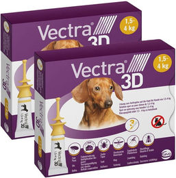 Vectra 3D Mini Spot-On für Hunde von 1,5-4 kg gegen Flöhe und Zecken – Bild 1 von 1
