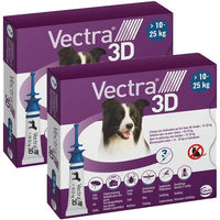 Produktbild von Vectra 3D Spot-On für Hunde 10-25 kg gegen Flöhe und Zecken
