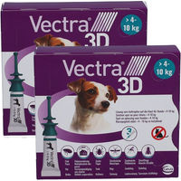 Produktbild von Vectra 3D Spot-On für Hunde 4-10 kg gegen Flöhe und Zecken