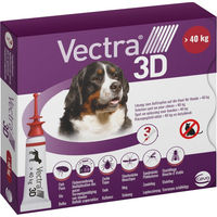 Produktbild von Vectra 3D Spot-On für Hunde über 40 kg gegen Flöhe und Zecken 3 x 8 ml