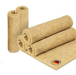 Veddelholzer Hanfmatten für Nager Kaninchen Meerschweinchen und Hamster 3-teilig – Bild 1 von 12