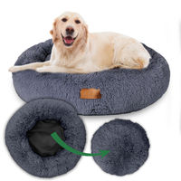 Produktbild von Veddelholzer Hundebett und Katzenkissen XL Dunkelgrau Waschbar