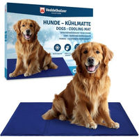 Produktbild von Veddelholzer Hundematte Kühlmatte Blau M für Hunde extra dick und kratzfest 65 x 50 cm