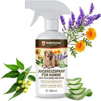 Produktbild von Veddelholzer Juckreizspray für Hunde mit Mikro-Silber, Aloe Vera und Ringelblume zur pflegenden Hautpflege, 500 ml