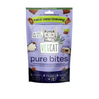 Produktbild von VegCat Pure Bites Katzen Leckerli für Adult ohne tierisches Protein 60g