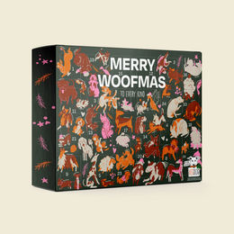 VegDog Adventskalender Merry Woofmas klein 500 g – Bild 1 von 1